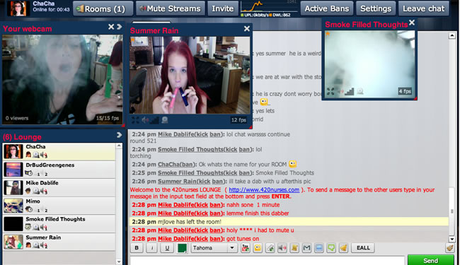 ONLINE SMOKING LOUNGE